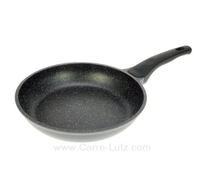 24126 - Poele diamètre 26 cm en fonte d'aluminium Eco Piedra Lacor 