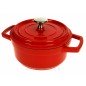 Cocotte en fonte d'aluminium ronde 1,3 litres﻿ diamètre16 cm﻿