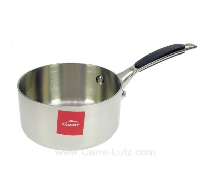 991LC53214N  Casserole 14 cm tri métal nouveau modéle Lacor 53214 42,00 €