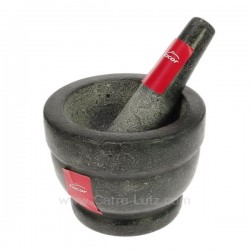 Mortier + pilon en granit Lacor 60516, reference 991LC60516