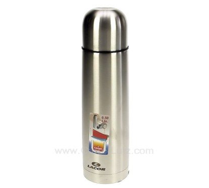 991LC62442  Bouteille isotherme Inox 0.5 litre Lacor 62442 15,80 €