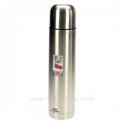 Bouteille isotherme Inox 1 litre Lacor 62444