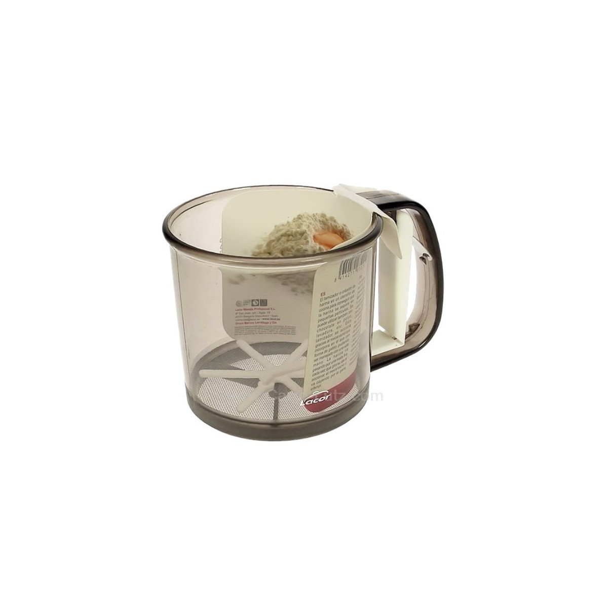 991LC67025  67025 - Tamis à farine plastique 350 gr Lacor  6,30 €