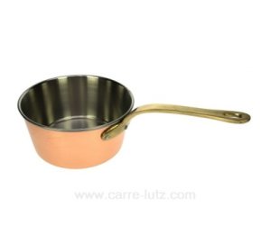 Casserole conique cuivre 16 cm