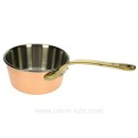 Casserole conique cuivre 18 CM