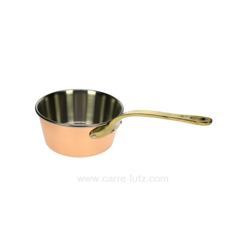 991LC69218  Casserole conique cuivre 18 CM 81,00 €