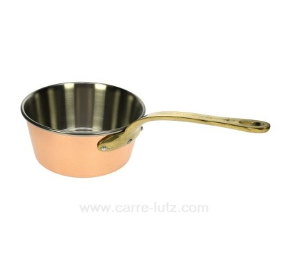 Casserole conique cuivre 18 CM