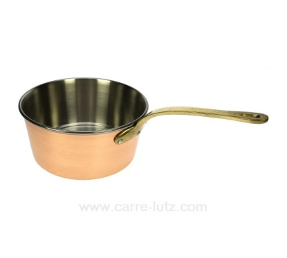 Casserole conique cuivre 20 CM