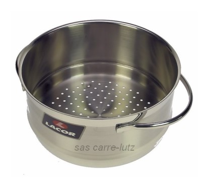 79424 - Panier vapeur inox diamètre 24 cm Belly Lacor