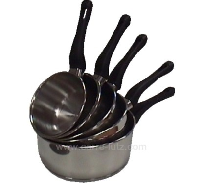 SERIE DE 5 CASSEROLES STUDIO