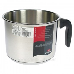 Pot à lait cylindrique 16 cm Studio Lacor 85716, reference 991LC85716