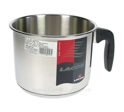 Pot à lait cylindrique 16 cm Studio Lacor 85716