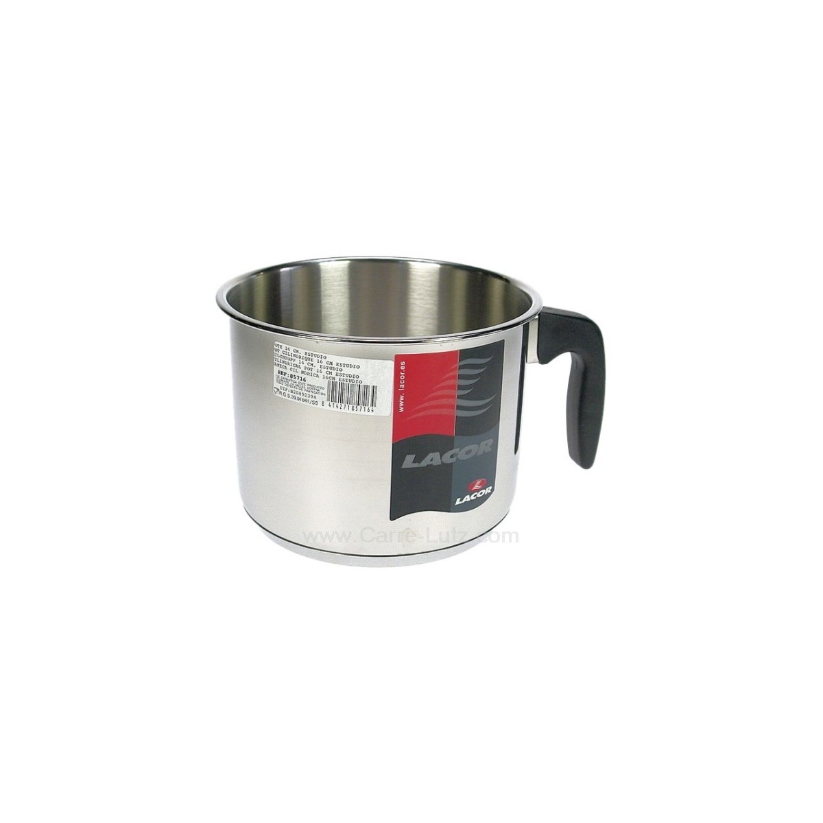 991LC85716  Pot à lait cylindrique 16 cm Studio Lacor 85716 31,10 €