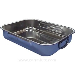 991TE010  Plat à four 26x20 cm avec anses inox 18/10 12,40 €