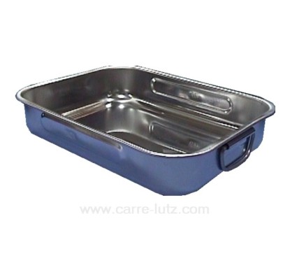 991TE011  Plat à four 31x24 cm avec anses inox 18/10 15,50 €