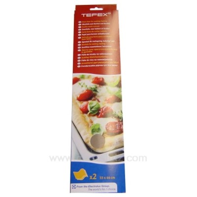 993CH018  2 FEUILLES DE CUISSON TEFEX 8,10 €