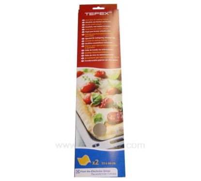 993CH018  2 FEUILLES DE CUISSON TEFEX 8,10 €