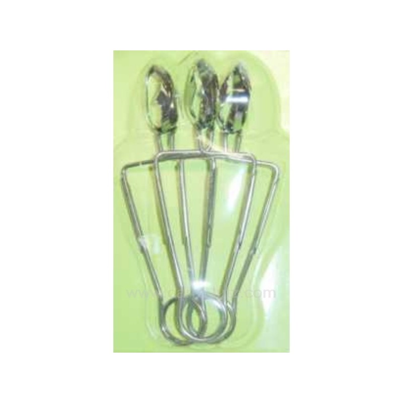 993CH050 PINCE ESCARGOTS X3 CHROME 10,50 € 993CH050 PINCE ESCARGOTS X3 CHROME 10,50 €