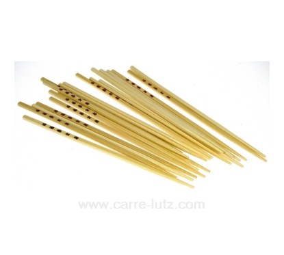 993CH066  BAGUETTES BAMBOU X10 PAIRES 2,40 €