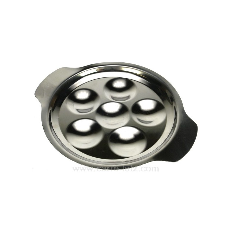 993CH067  PLAT A ESCARGOTS 6 TROUS 5,40 €
