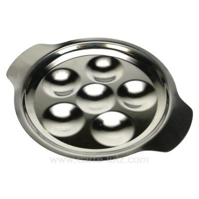 993CH067  PLAT A ESCARGOTS 6 TROUS 5,40 €