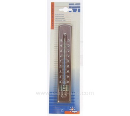 993IB002  Thermomètre bois foncé -20 à +50° 3,20 €