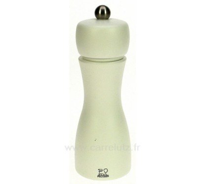 993PG161  Moulin à poivre manuel en véritable bois de hêtre couleur blanc mat peugeot modele Tahiti 15 cm 24,70 €