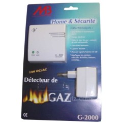 996731  Alarme Detecteur de gaz naturel et butane propane 90,70 €