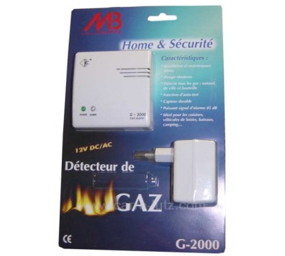 996731  Alarme Detecteur de gaz naturel et butane propane 90,70 €