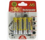 997038  4 PILES R6 2300MAH NI MH 13,50 €