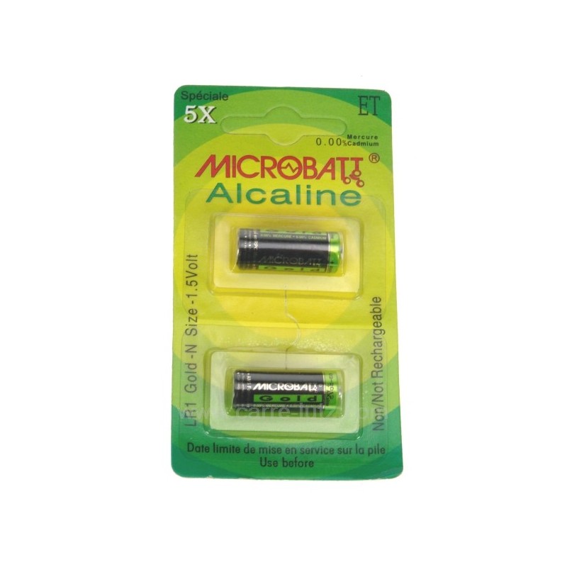 2 PILES LR1 ALCALINES 2 PILES LR1 ALCALINES