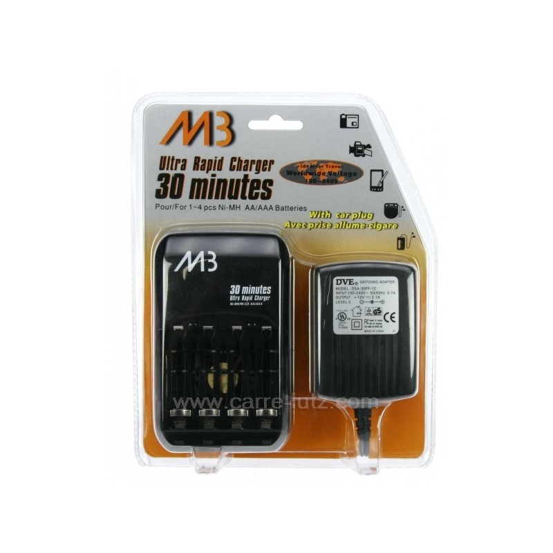 CHARGEUR ULTRA RAPIDE  NI MH