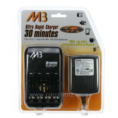 997056  CHARGEUR ULTRA RAPIDE NI MH 44,80 €