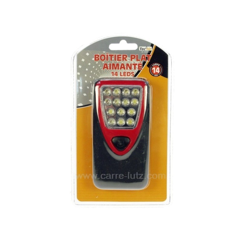 Lampe Boitier plat 14 LEDS