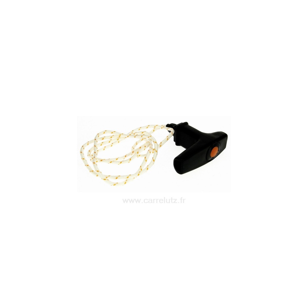 9983014  Poignée de lanceur avec corde Diamètre 3,5 mm﻿﻿ et système d amortissement ﻿ 11,40 €