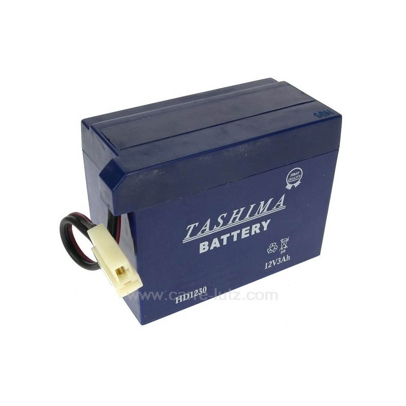 9983203  Batterie 12 volts 3 ampères 63,40 €