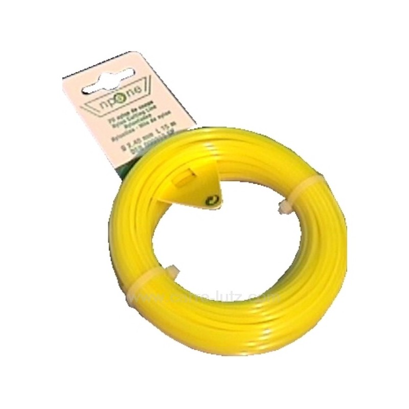 9986012 FIL ROND NYLON 2.40 MM 2,60 € 9986012 FIL ROND NYLON 2.40 MM 2,60 €