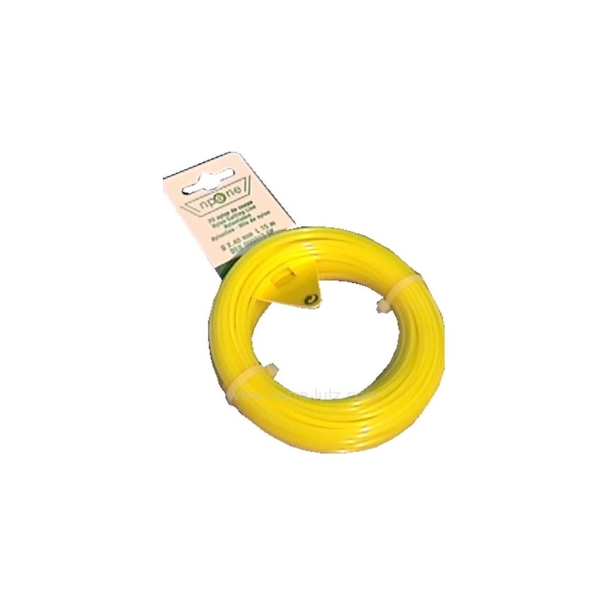 9986014  Fil nylon diamètre 3,3 mm 9 mt pour taille bordure 3,30 €