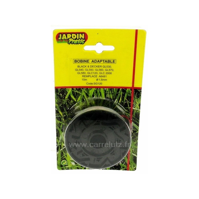 A6481 - Recharge de fil nylon de coupe bordure Black & Decker A6481 - Recharge de fil nylon de coupe bordure Black & Decker