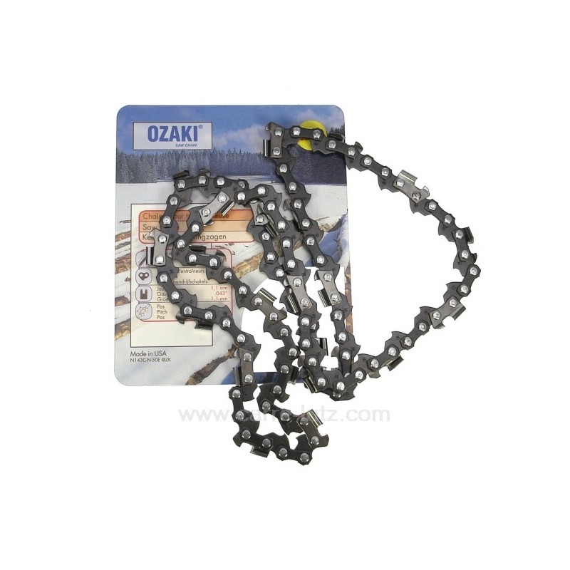 9987735  Chaine de tronçonneuse 325 .058LP (1.5 mm) 72 entraineurs 28,40 €