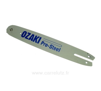 9987804  Guide de chaine OZAKI ZKG 35﻿ PAS 3/8 LP JAUGE 1,3 LONGUEUR 35 CM 34,30 €