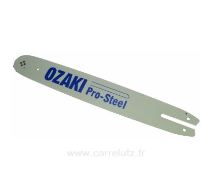 9987805  Guide de chaine OZAKI ZKG 40﻿ PAS 3/8 LP JAUGE 1,3 LONGUEUR 40 CM 28,00 €