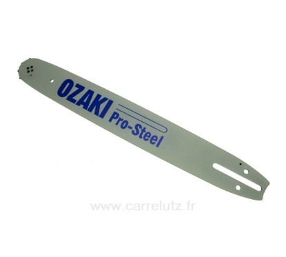 9987823  Guide de chaine OZAKI ZKZA40﻿ PAS 3/8 LP JAUGE 1,3 LONGUEUR 40 CM 34,70 €