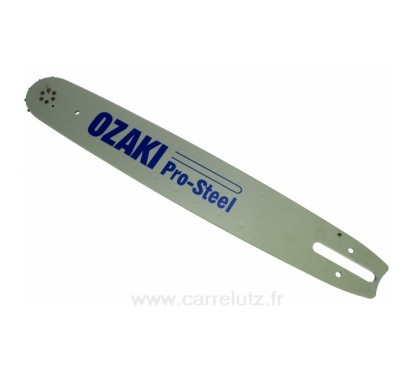 Guide de chaine OZAKI  ZKX40﻿ PAS 3/8 JAUGE 1,6 LONGUEUR 40 CM