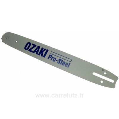 9987830  Guide de chaine OZAKI ZKS40﻿ PAS 3/8 JAUGE 1,5 LONGUEUR 40 CM 37,00 €