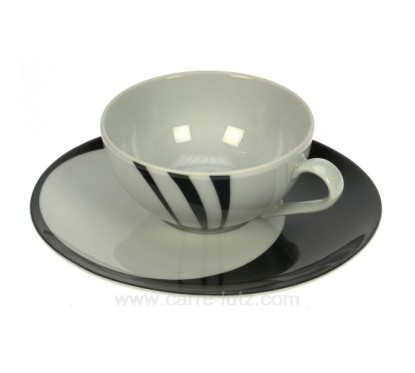 CL10010310  Tasse a the Luna Swing noir 85,50 €