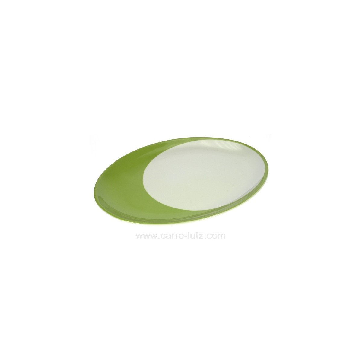 CL10010503  plat ovale Luna Swing vert 54,50 €