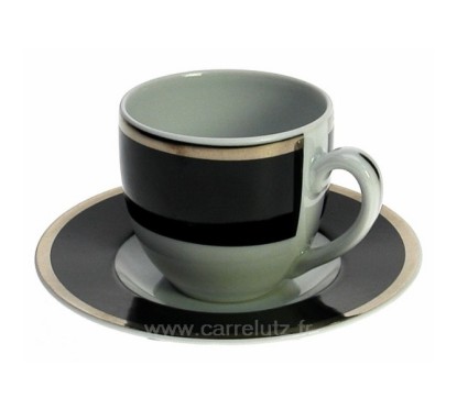 CL10020652  Tasse moka Black filet platine﻿ 8,50 €