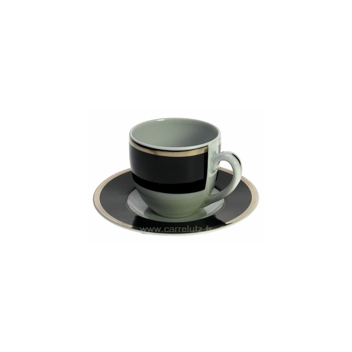 CL10020652  Tasse moka Black filet platine﻿ 8,50 €