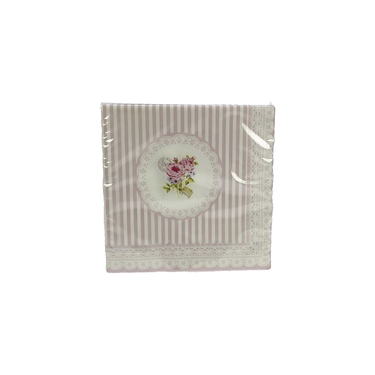 CL10022028 Paquet de 20 serviettes décor roses 4,90 € CL10022028 Paquet de 20 serviettes décor roses 4,90 €
